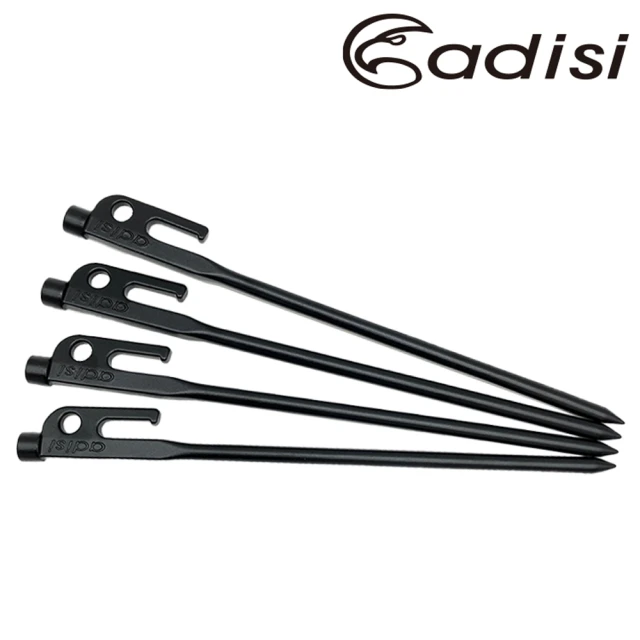 【ADISI】鋁合金鍛造營釘 AS16172 四入一組 30cm(鋁合金、輕巧、強化耐用、露營)