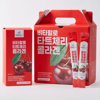 韓國原裝酸櫻桃膠原蛋白果凍棒(2盒/60包)