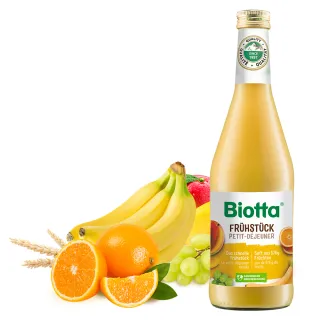 即期品【Biotta 百奧維他】早安綜合果汁-含茶 500mlx6瓶(有效期限:2024/05/28)