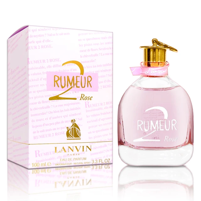 LANVIN 浪凡 粉戀玫瑰女性淡香精 100ML(專櫃公司貨)