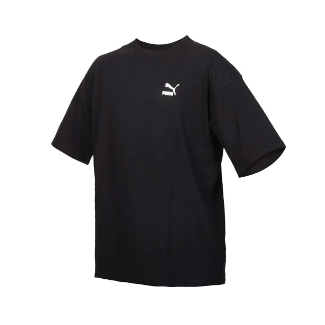 PUMA BETTER CLASSICS 男流行系列寬版短袖T恤-歐規 休閒 上衣 黑白(62131501)