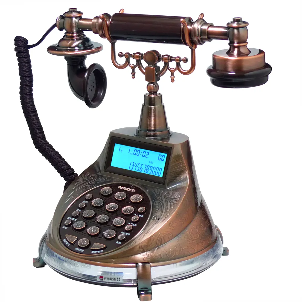 【WONDER】旺德仿古來電顯示電話機(WT-04)