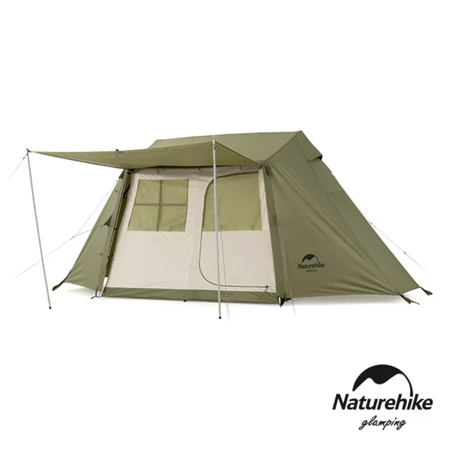 Naturehike 全新福利品 Village 210D屋脊帳3-4人 ZP009(台灣總代理公司貨)