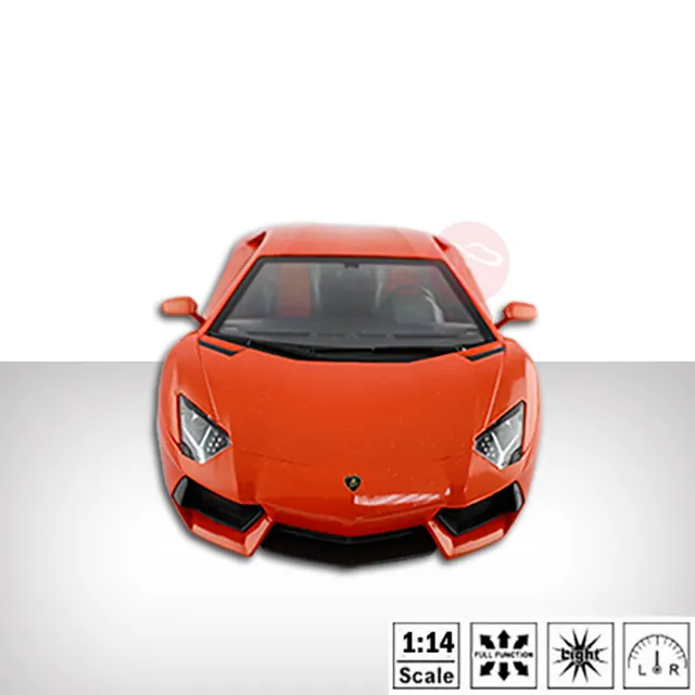 瑪琍歐玩具】1:14 LAMBORGHINI AVENTADOR LP 700-4 遙控車/43000(原廠