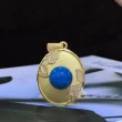 【勝弘珠寶】多明尼加藍珀花之瑰寶項鍊