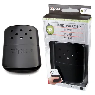 【Zippo】白金懷爐-美版-單懷爐包裝(黑色烤漆款)