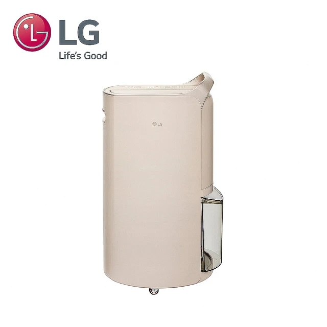 LG 樂金 一級能效 19公升雙變頻除濕機◆Puricare奶茶棕(MD191QCE0)