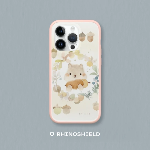 RHINOSHIELD 犀牛盾 iPhone X/Xs/XR/Xs Max系列 Mod NX手機殼/涼丰系列-松果與小松鼠(涼丰)