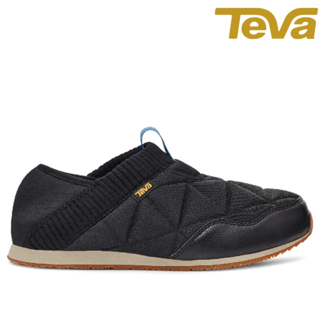 TEVA Re Ember Moc 男 兩穿式防潑水法國麵包鞋/休閒鞋/懶人鞋 黑色/灰褐色(TV1125472BPZT)