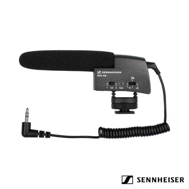 SENNHEISER 森海塞爾 德國 聲海 MKE 400 熱靴式電容式收音麥克風(SH502047)