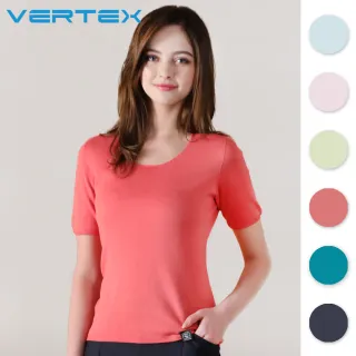VERTEX日本原裝100%金標海島棉U領上衣