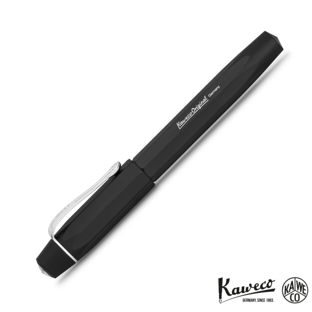 KAWECO ORIGINAL 黑鉻鋁合金 鋼筆(Black Chrome 060)