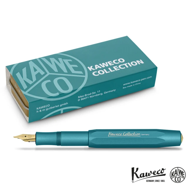 KAWECO AL SPORT系列 2022 Limited 限量 秘境藍 鋼筆(Collectors Edition Iguana Blue)