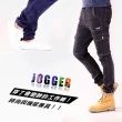 【JU SHOP】收納最強！超耐磨！多口袋 直筒束口 兩用工作褲