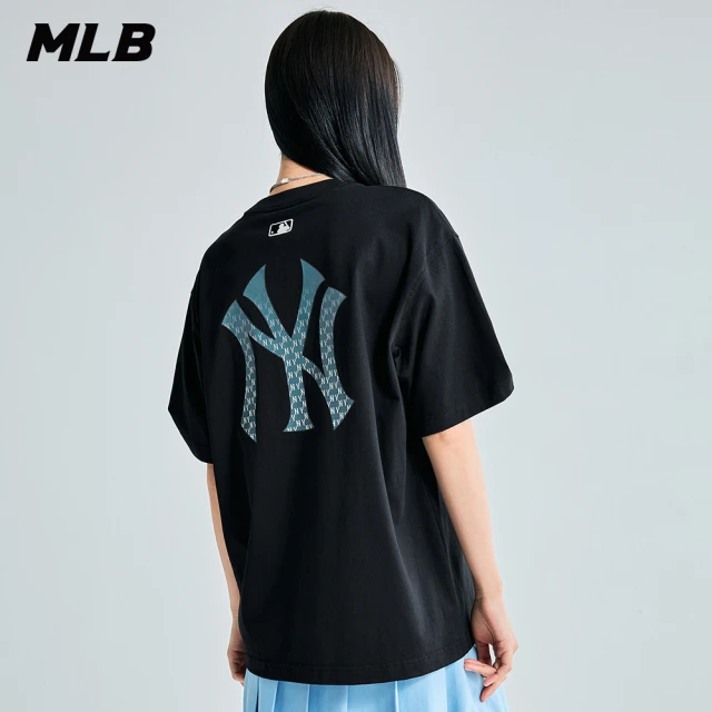 MLB 短袖T恤 MONOGRAM系列 紐約洋基隊(3ATSM0334-50BKS)