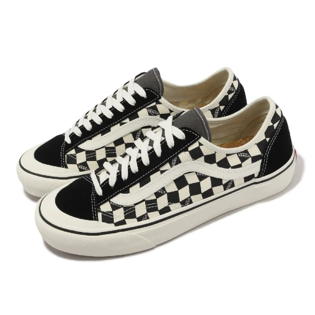 VANS 休閒鞋 Style 136 Deco 男鞋 女鞋 黑 白 棋盤格 帆布鞋 VR3(VN0A4BX91KP)