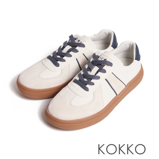KOKKO 集團KOKKO 集團 復刻經典跳色極柔軟休閒鞋(灰藍色)