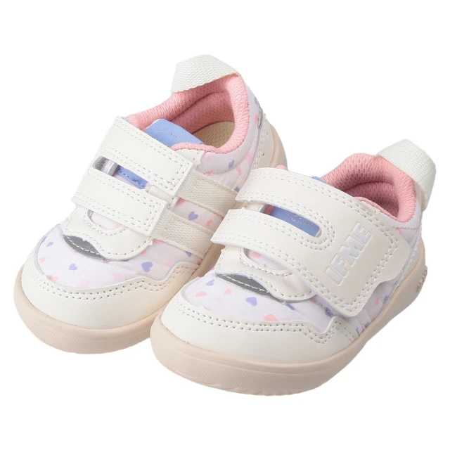布布童鞋布布童鞋 日本IFME滿天心米色寶寶機能學步鞋(P3N403W)