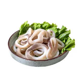 【鮮食堂】急凍優選魷魚圈8包(150g±10%)