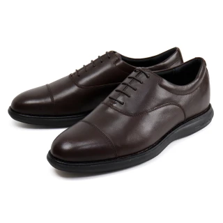 【REGAL】牛津造型橫飾休閒皮鞋 深棕色(71WR-DBR)