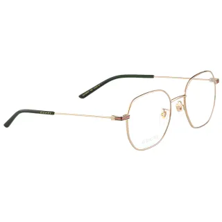 【GUCCI 古馳】光學眼鏡(金色)