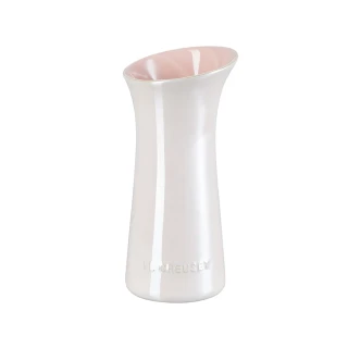 【Le Creuset】瓷器珠光薔薇花瓶500ml(珠光粉)