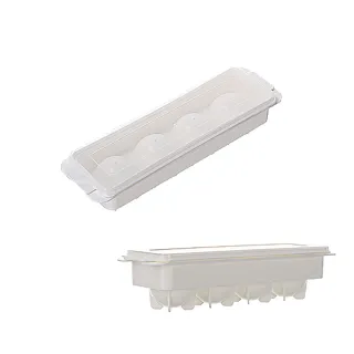 【生活King】特大冰珠加蓋製冰盒/冰塊盒/製冰器(4格)