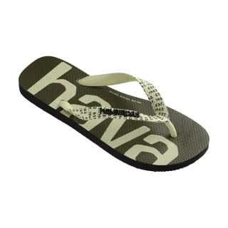 【havaianas 哈瓦仕】拖鞋 男鞋 女鞋 夾腳拖 巴西 Top Logomania Mid Tech 綠 4147063-0090U(哈瓦士)