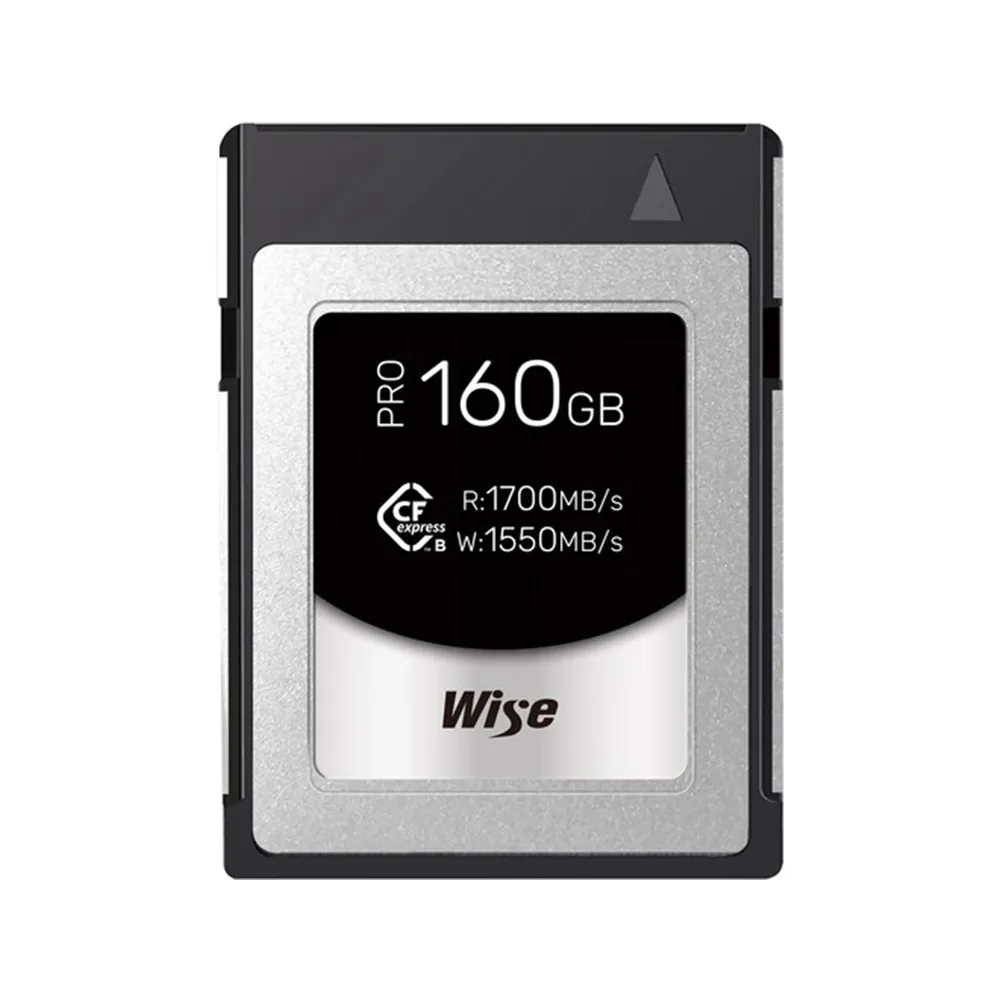 【Wise 裕拓】CFexpress 160GB Type B 記憶卡 CFX-B160P(公司貨)