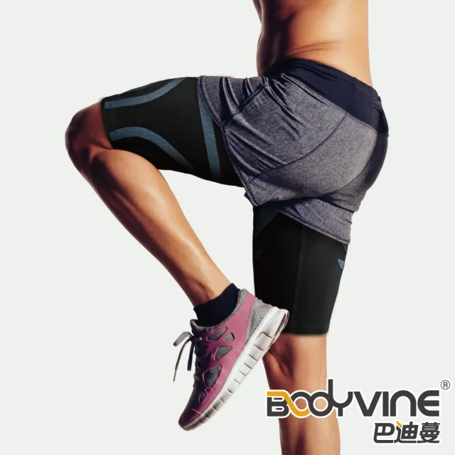 【BodyVine 巴迪蔓】超肌感貼紮大腿套-1雙(CT-13515/CT-13516)