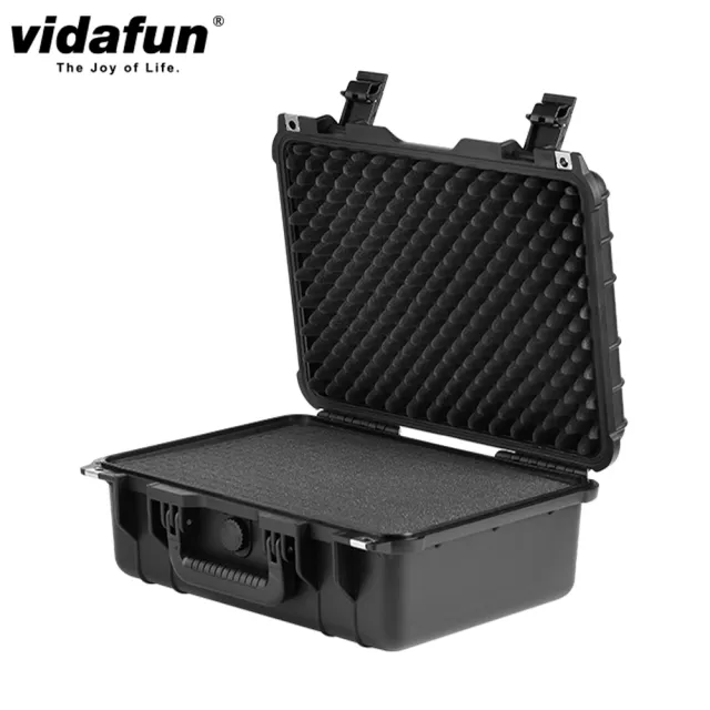 【Vidafun】V16 防水耐撞提把收納氣密箱(贈乾燥劑3入+原廠行李束帶)