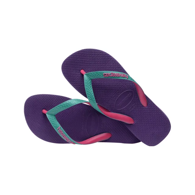 【havaianas 哈瓦仕】拖鞋 男鞋 女鞋 夾腳拖 巴西 Top Mix 紫色 4115549-8419U(哈瓦士)