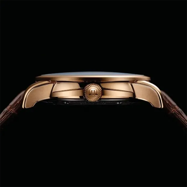 【Maurice Lacroix 艾美錶】Pontos Day Date 青銅日曆紳士機械錶 禮物 送禮(PT6358-BRZ01-63E-3)