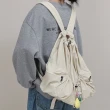 【MoonDy】後背包 工裝包 抽繩包 水桶包 韓國包包 大學生背包 雙肩包 輕便包包 休閒包包 書包 背包 大容量