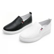 【GDC】經典基本素色百搭沖孔透氣舒適休閒鞋-白色(126015-11)