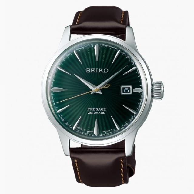 【SEIKO 精工】PRESAGE系列 調酒師 機械腕錶 推薦 送禮 畢業禮物 (SRPD37J1/4R35-01T0M)