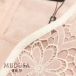 【MEDUSA 曼度莎】現貨-粉膚蕾絲假兩件小禮服（M-XL）｜洋裝禮服 蕾絲洋裝(101-25006)