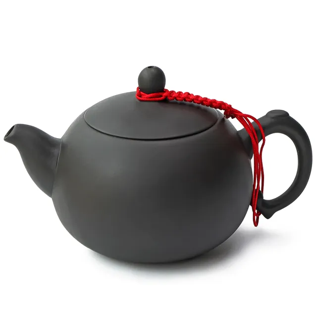 台灣製造】小圓珠壺160cc 台灣鶯歌陶藝之美(茶具茶壺朱泥紫砂段泥泡