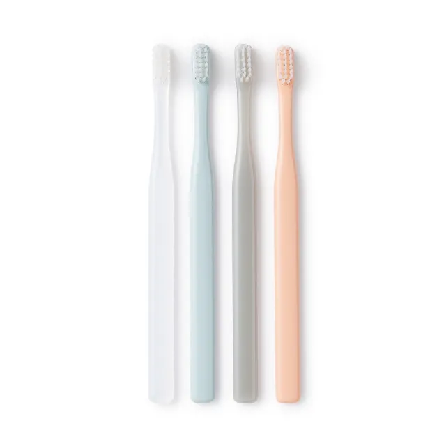 【MUJI 無印良品】聚丙烯牙刷4色組