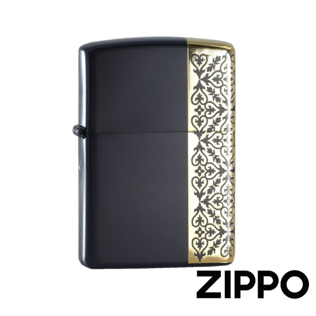 Zippo 貴族藤蔓花紋防風打火機(美國防風打火機)