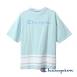 【Champion】官方直營-Campus條紋口袋短袖Tee-男(藍色)