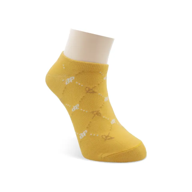 【Arnold Palmer 雨傘】8雙組小傘格紋隱形襪(隱形襪/女襪/船襪)