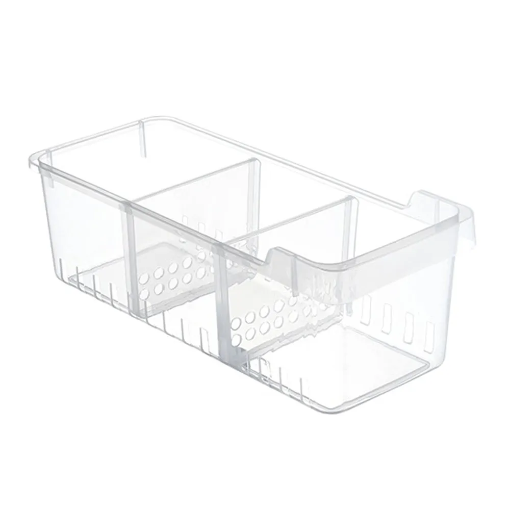 【好物良品】三入組6.5L_冰箱分類收納盒冷凍盒儲物盒抽屜盒(PP收納盒 浴室收納盒 抽屜收納盒)