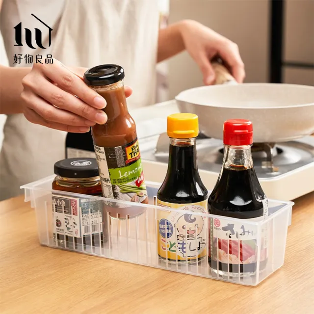 【好物良品】三入組6.5L_冰箱分類收納盒冷凍盒儲物盒抽屜盒(PP收納盒 浴室收納盒 抽屜收納盒)