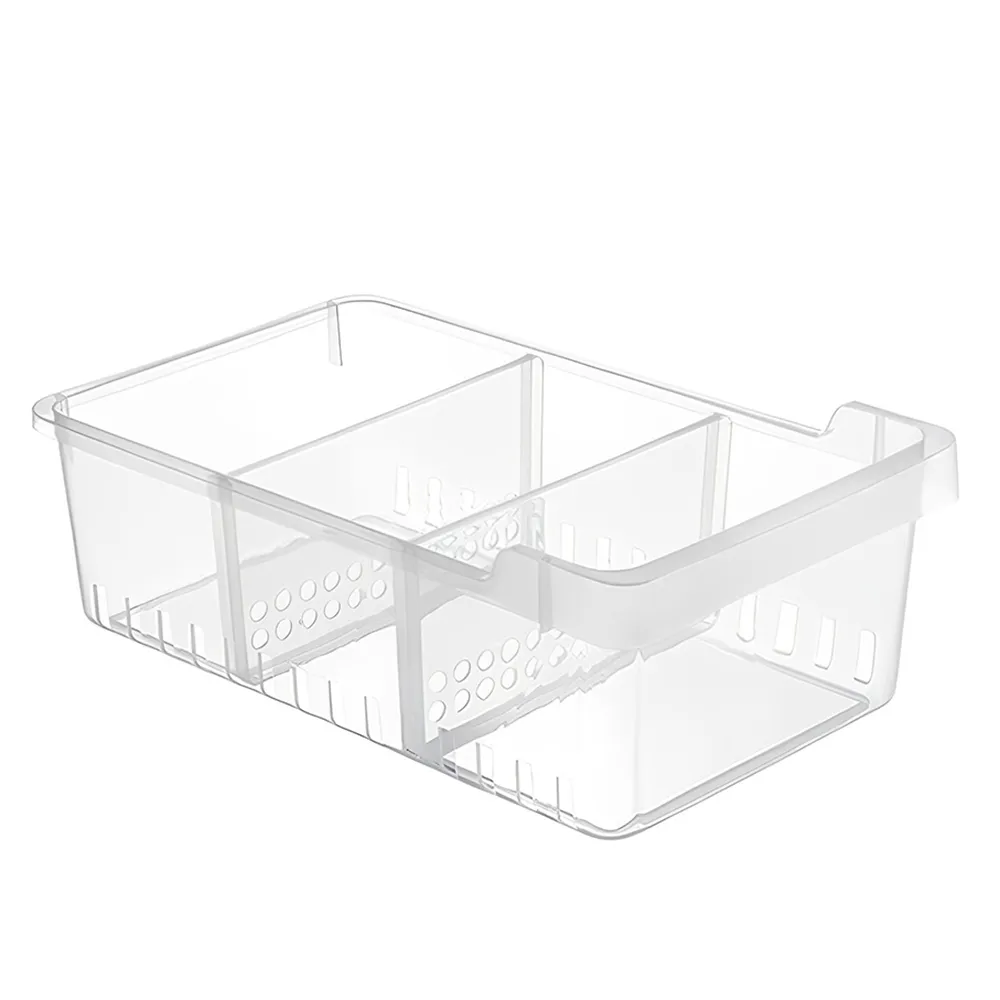 【好物良品】二入組10L_冰箱分類收納盒冷凍盒儲物盒抽屜盒(PP收納盒 浴室收納盒 抽屜收納盒)