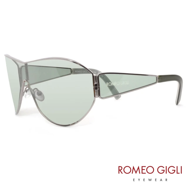 【Romeo Gigli】義大利時尚未來風格款太陽眼鏡(綠-RG518-05)