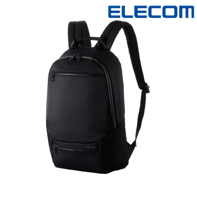【ELECOM】抗菌電腦後背包15.6吋-黑(ELBMBPAB01BK)