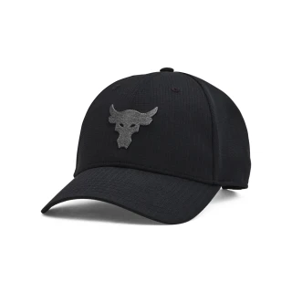 【UNDER ARMOUR】UA 男 Rock棒球帽 -優惠商品(黑)