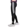 【adidas 愛迪達】Adidas TF L 3S T 女 緊身褲 亞洲版 運動 訓練 健身房 彈性 中腰 包覆 黑(GL0685)