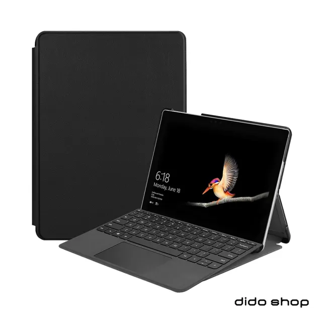 【Didoshop】Surface Go 帶筆槽平板保護套(PA205)